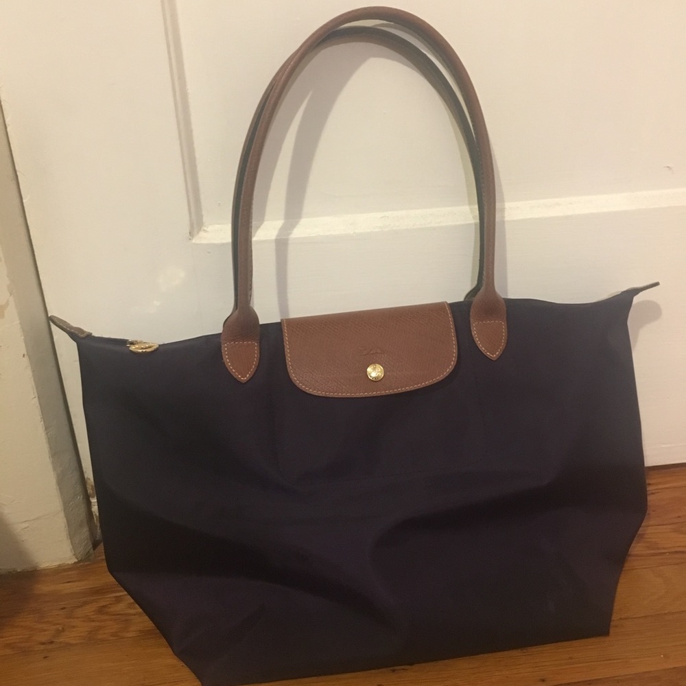 Longchamp le pliage billberry purple Large
